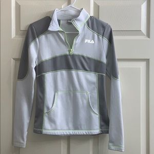 fils 3/4 zip up